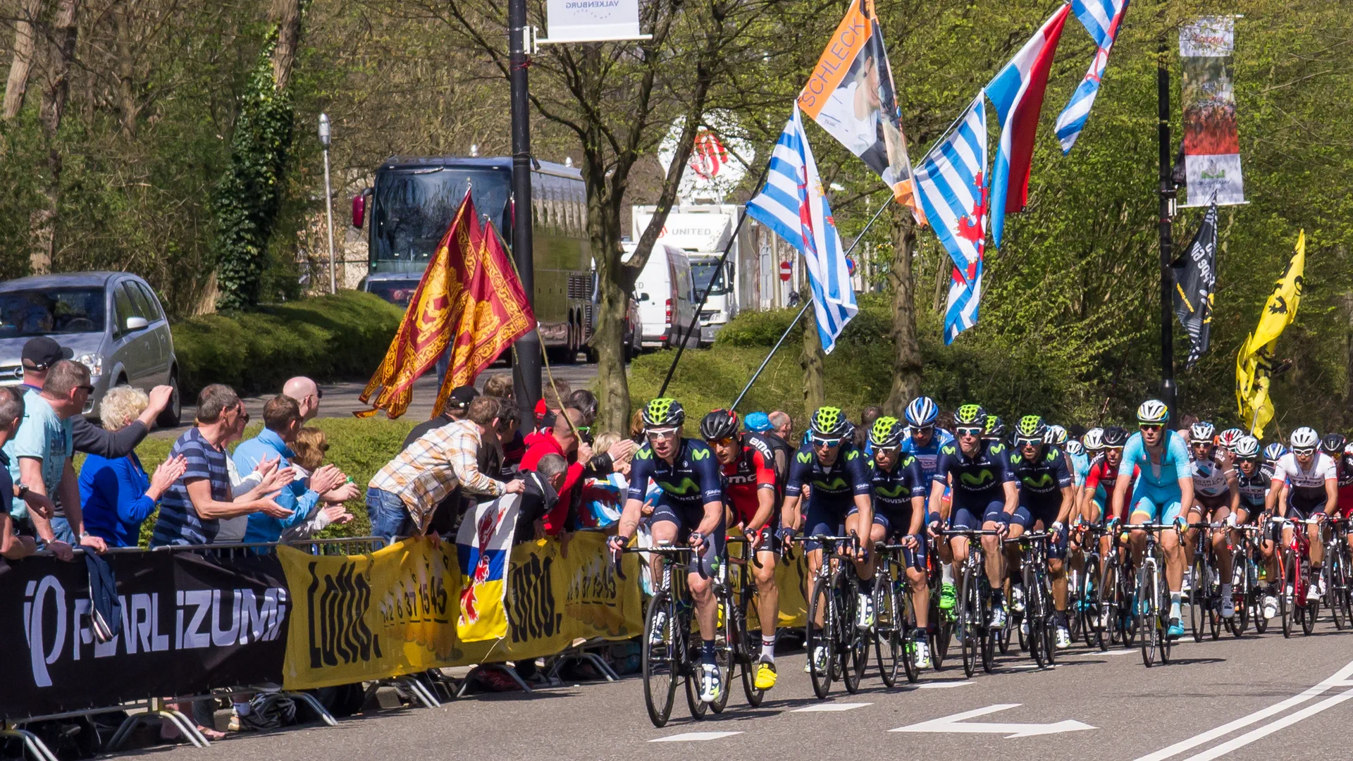 Amstel Gold Race route in Netherlands