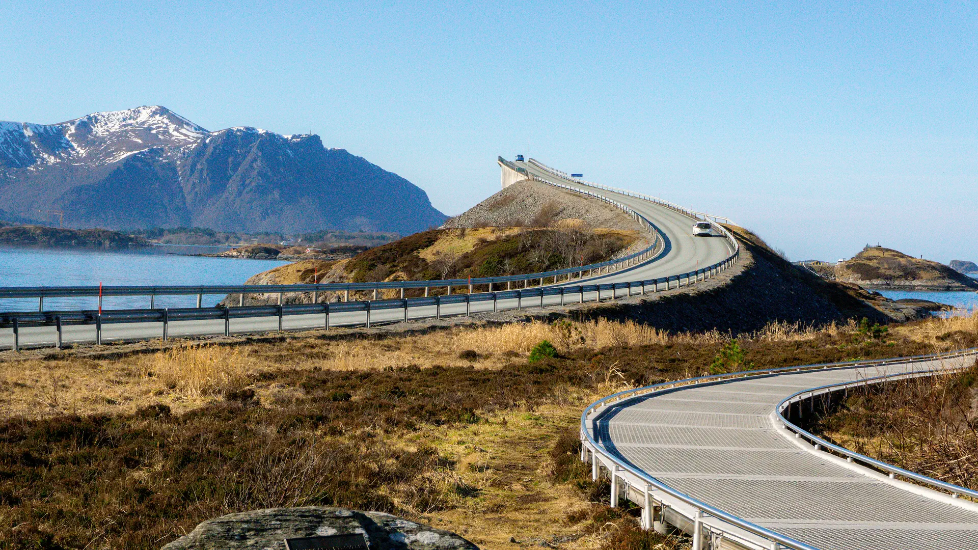 Atlantic Road route in Norway
