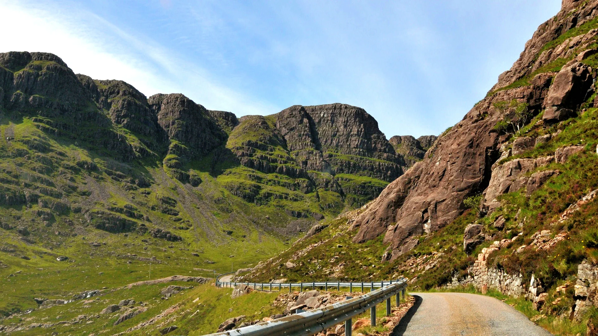 Bealach na Bà route in Scotland