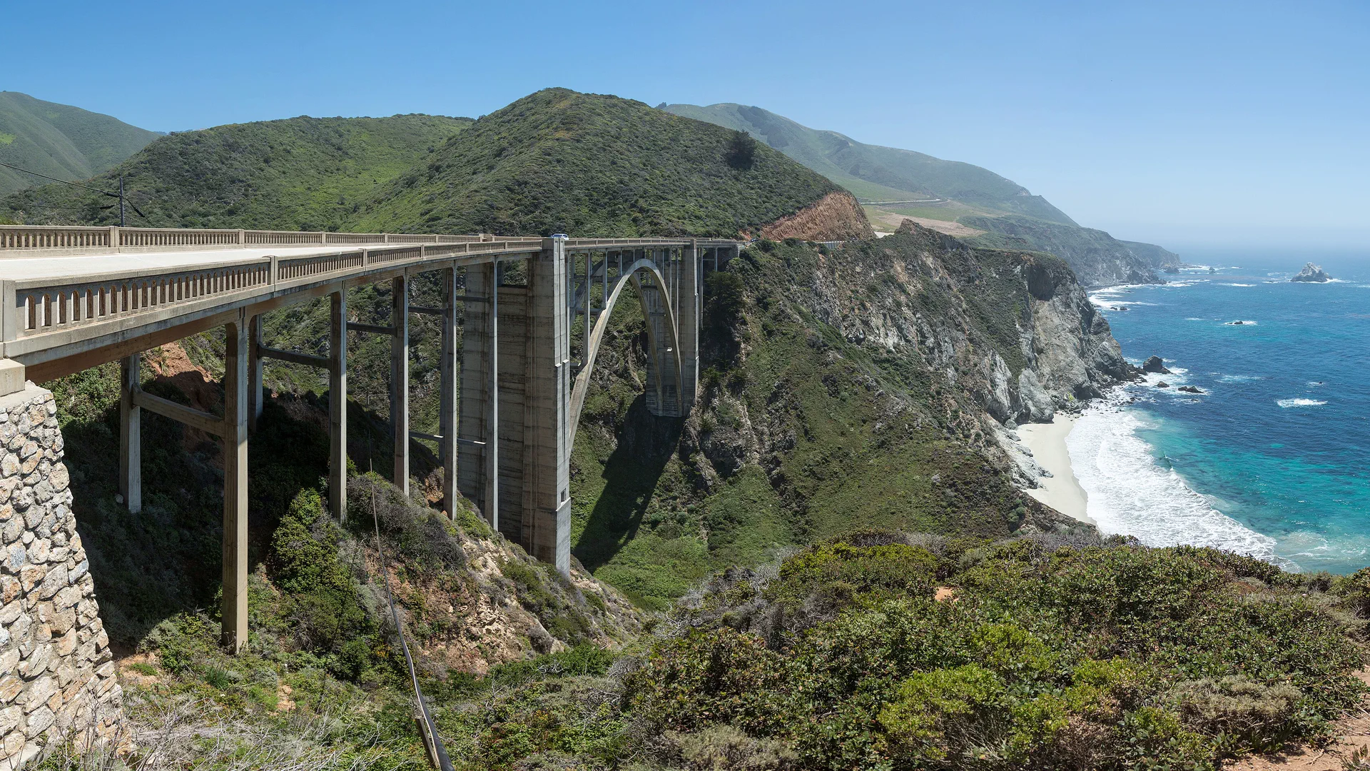Big Sur route in USA