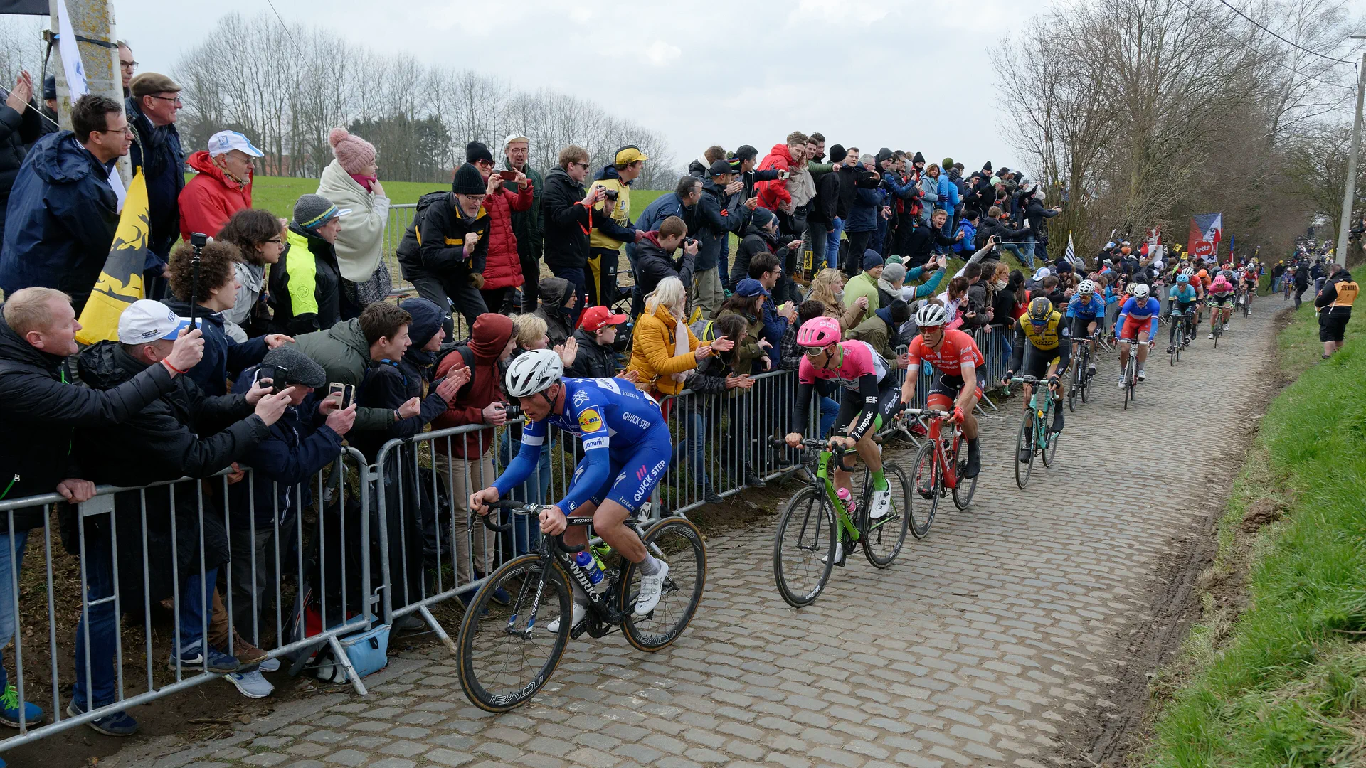 Tour of Flanders route in Belgium