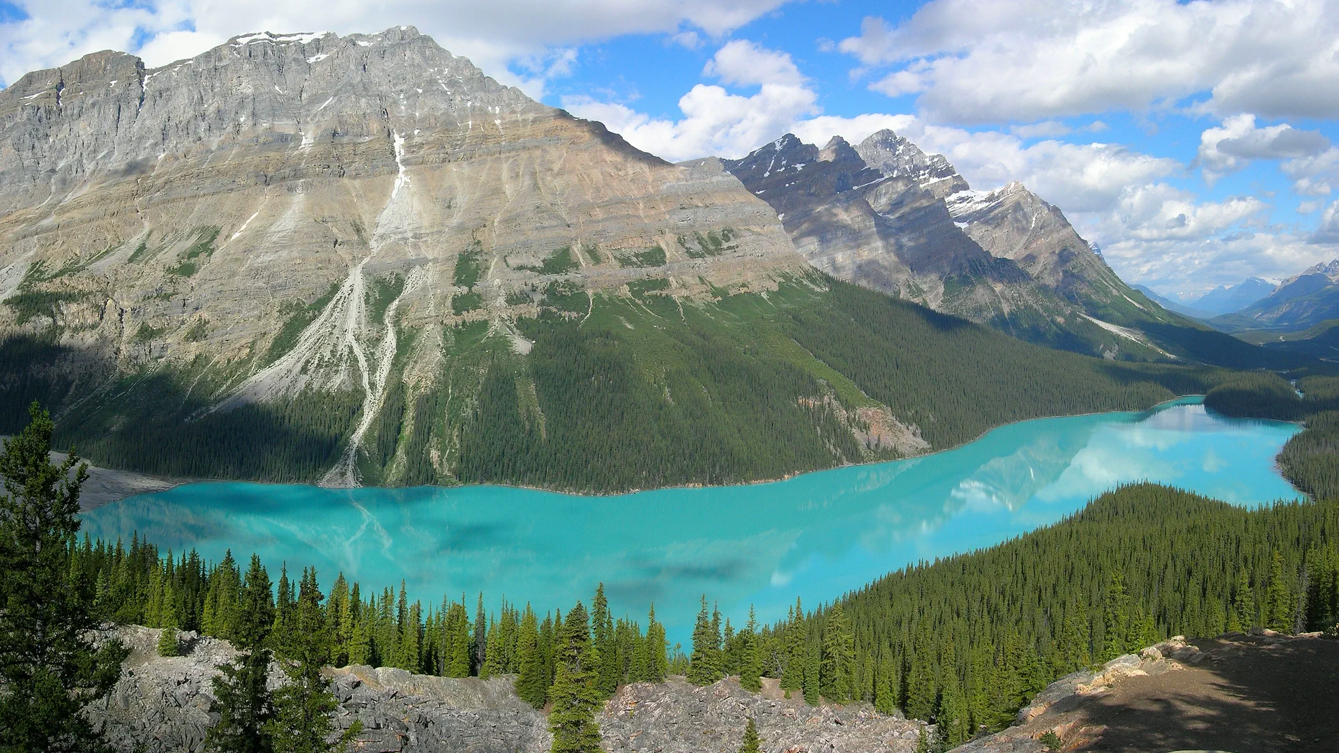 Great Divide route in Canada