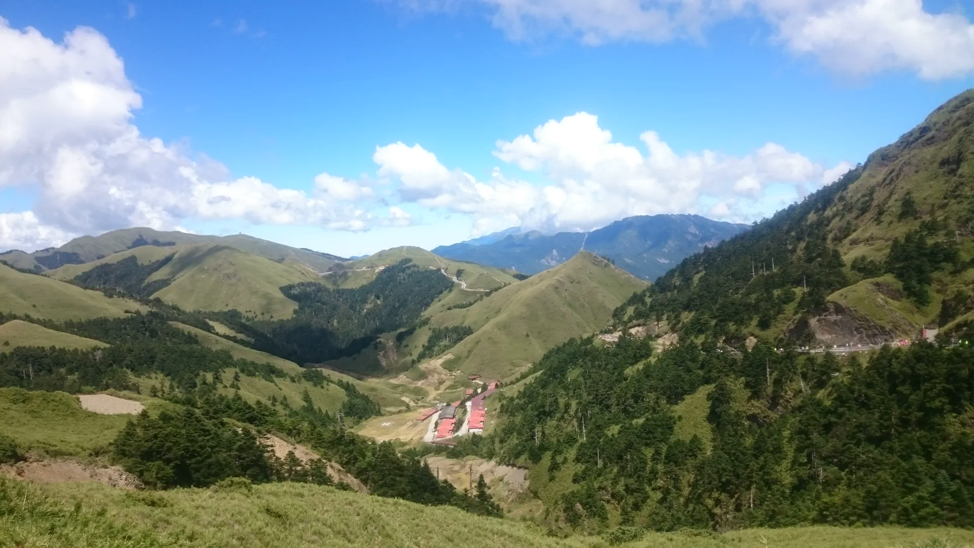 Hehuanshan route in Taiwan