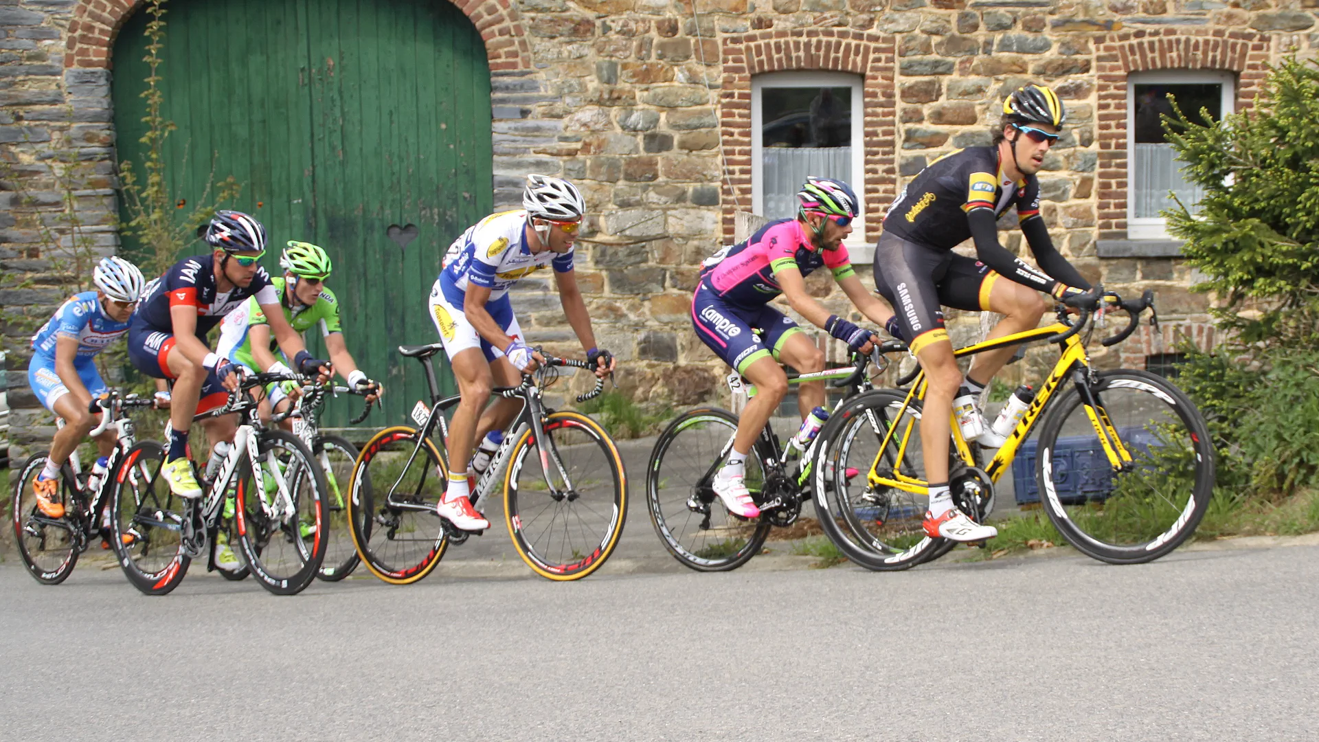 Liège–Bastogne–Liège route in Belgium