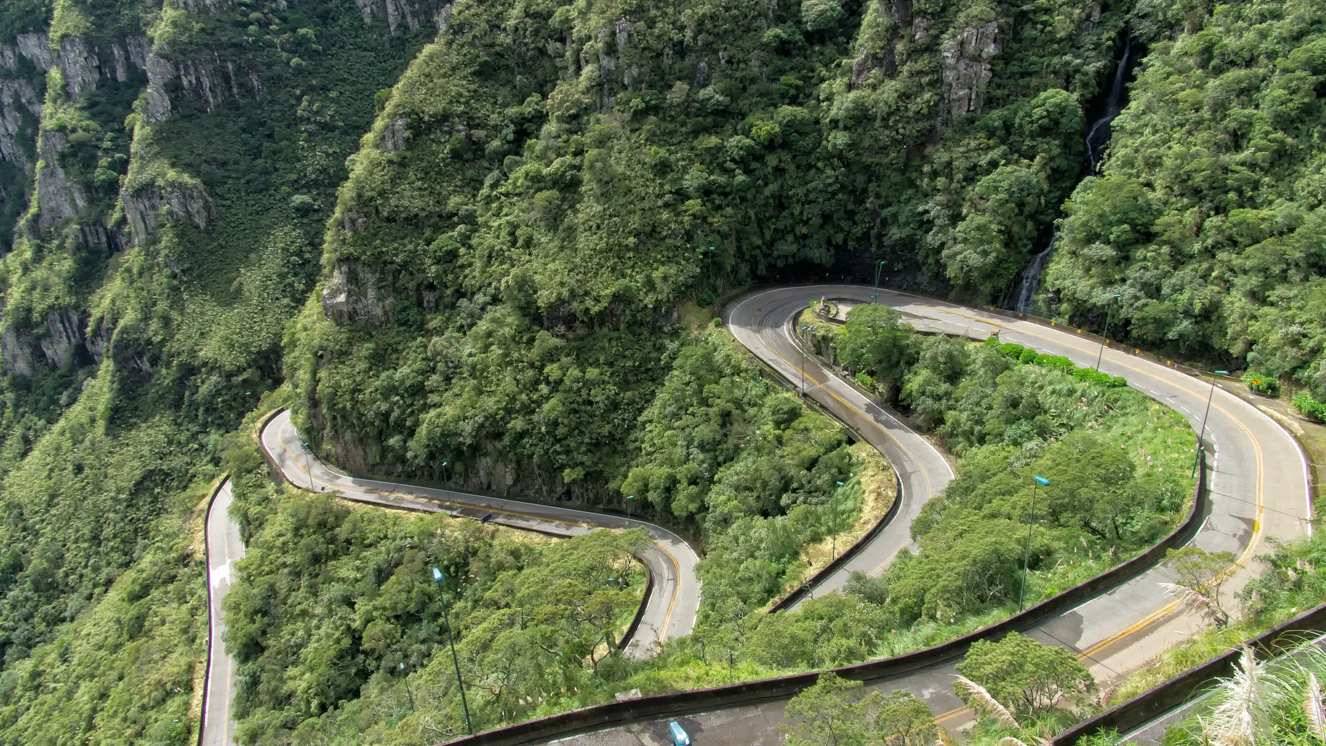 Serra do Rio do Rastro route in Brazil