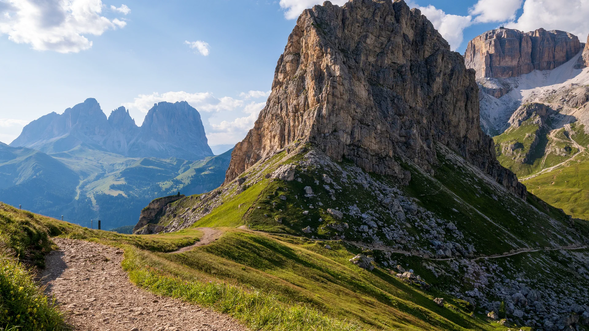 Sella Ronda route in Italy