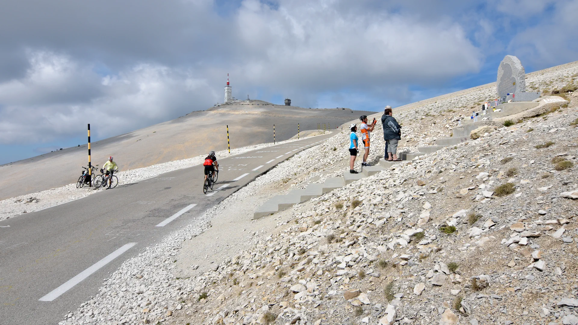 Mont Ventoux route in France